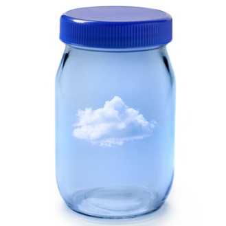 Cloud in a jar