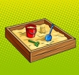 Sandpit play
