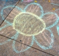 Chalk outdoors